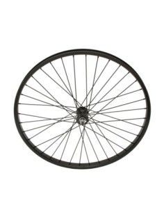 26 x 1.75 Alloy Front Wheel 36 Spoke 12gBlack 3/8 Axle...